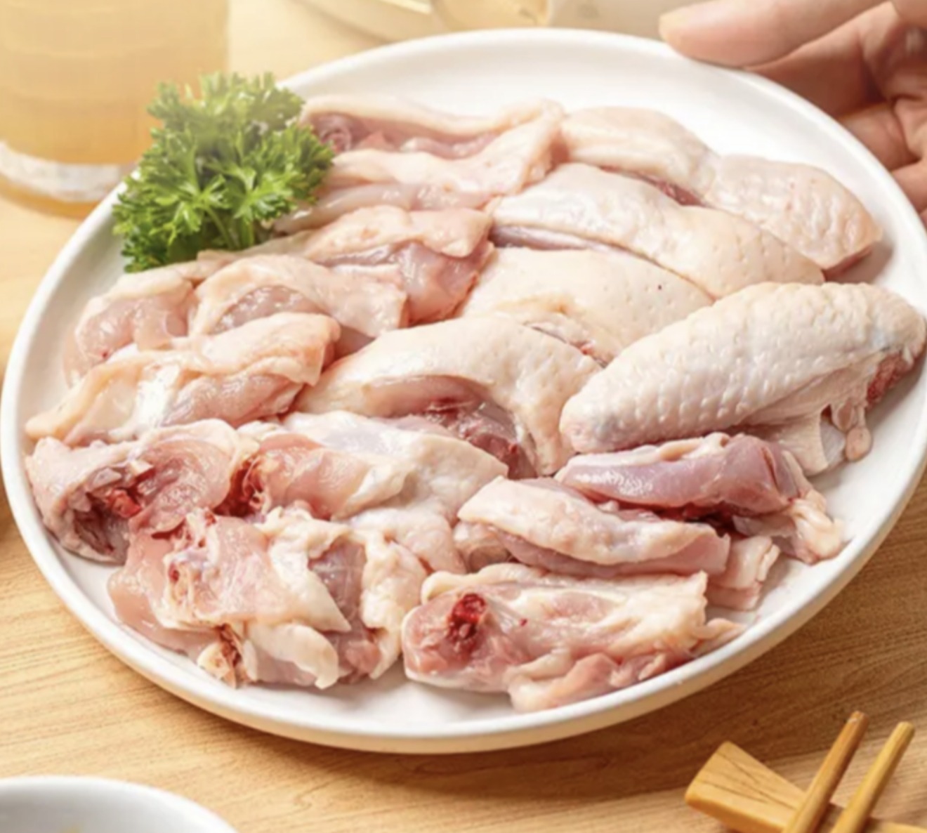 Fresh-Killed Yellow Chicken Pieces (Same-Day)