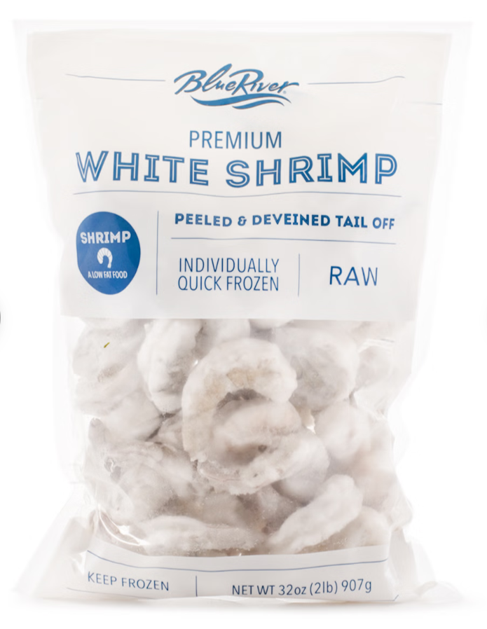 Frozen Peeled Shrimp 2Ibs