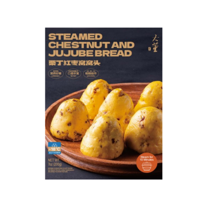 Steamed Chestnut and Jujube Bread