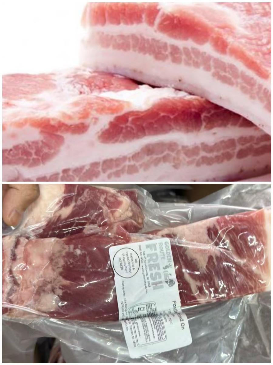 Frozen Skin-on Boneless Pork Belly
