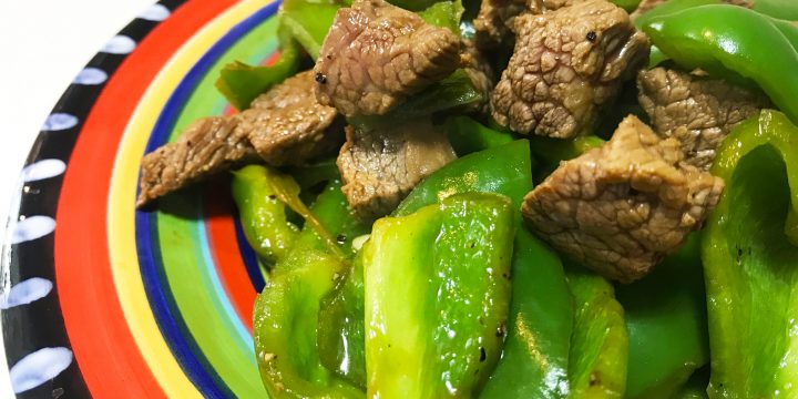 青椒牛肉Green pepper Beef