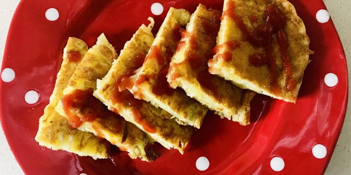 土豆鸡蛋饼Potato eggs cake