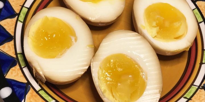 日本溏心鸡蛋 Japanese soft boiled egg