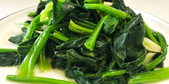 清炒菠菜 Stir-fried Spinach- Bocai