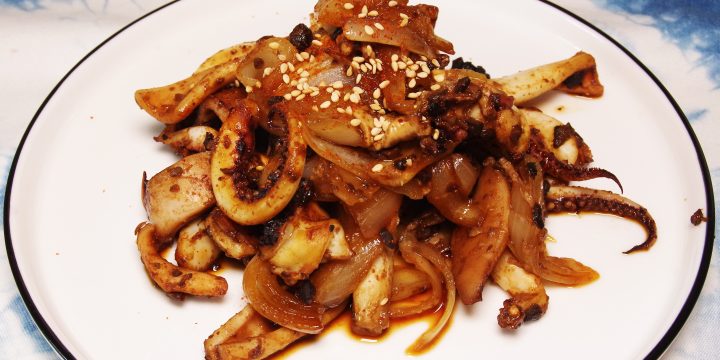 烤鱿鱼 Roast Squid