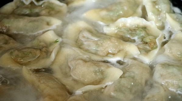 羊肉水饺 Lamb dumplings