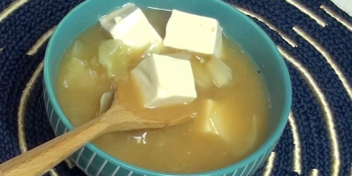 家庭版大酱汤 Homemade Korean Soybean Paste Soup